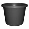 400mmØ Slimline Pot -AU Garden Supplies Sales 2024 400mm Planter Tub Black 88788.1639695742