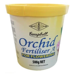 Yellow Orchid A Fertiliser -AU Garden Supplies Sales 2024 Campbells Yellow Orchid A Fertiliser 11 13 16 500g 08583.1649645181
