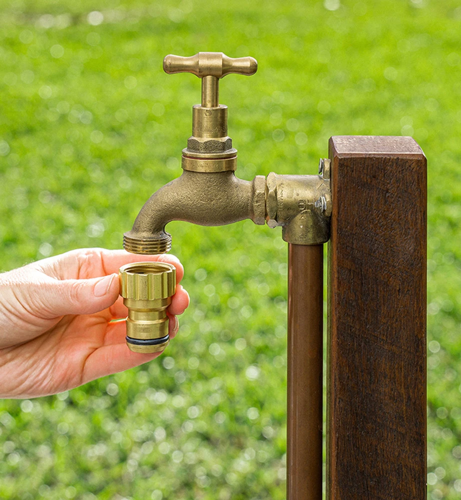 18mm Hi-Flo ¾ Brass Tap Adaptor 4 18mm Hi-Flo ¾ Brass Tap Adaptor - Image 2