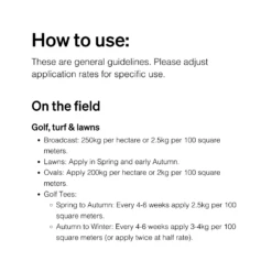 Superfly Organic Fertiliser -AU Garden Supplies Sales 2024 Superfly Fine Granular How to Use Turf 66337.1681263754